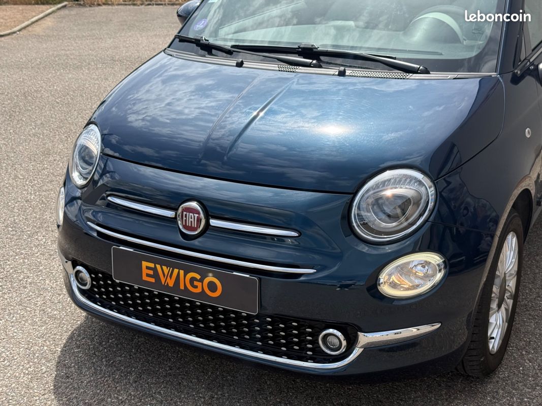 Fiat 500 1.2 70 lounge / distribution neuve / clim / toit panoramique / radars de recule / vitre electrique (image 20)