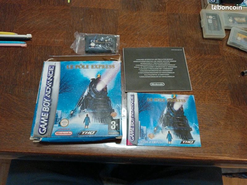 Le Pôle Express sur Gameboy Advance