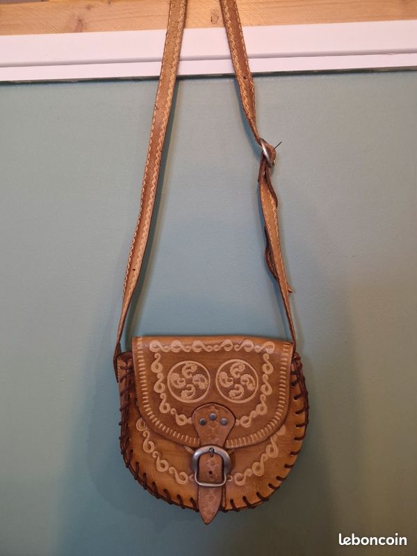 Sac bandoulière original cuir (image 2)