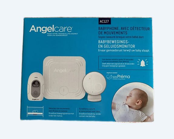 Babyphone avec détecteur de mouvements AC127 : Angelcare
