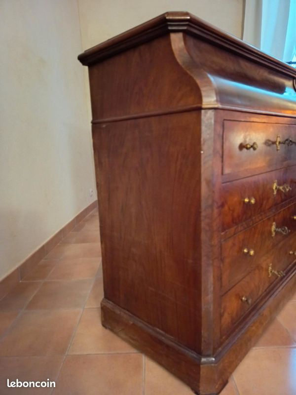 Commode coiffeuse type chemin de fer (image 2)