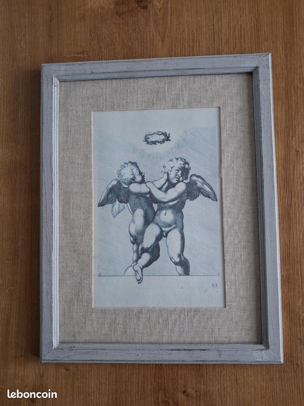 Angelot Renaissance cadre image 30x40 poster (image 1)