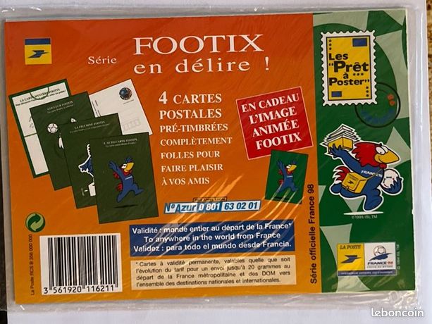 Collection de 50 castagnettes Clap Footix – Coupe du Monde 1998