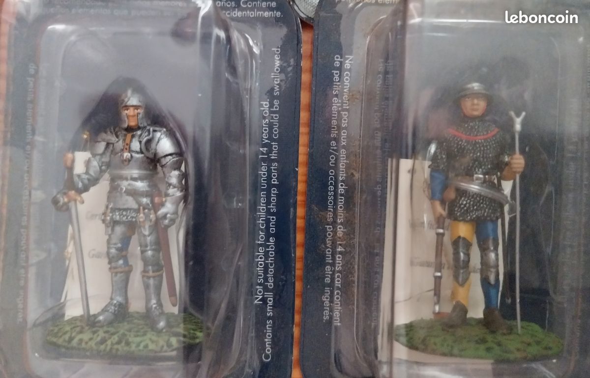 Coffret Figurines Altaya Plomb - Armée Anglaise Écossais - 1/32 Ou 1/35