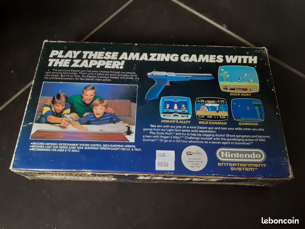 Zapper Nintendo NES Israel (image 4)