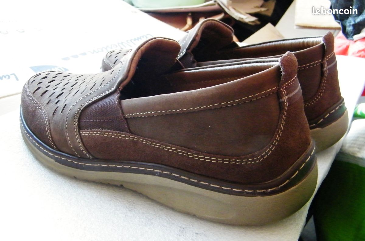 Chaussures mocassins en cuir marron ara tbe 42 homme (image 7)