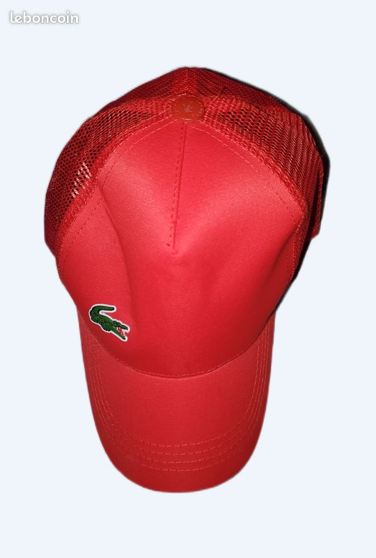 Casquette lacoste rouge Vêtements