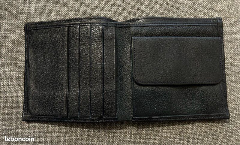 Porte-monnaie Longchamp bleu marine (image 2)