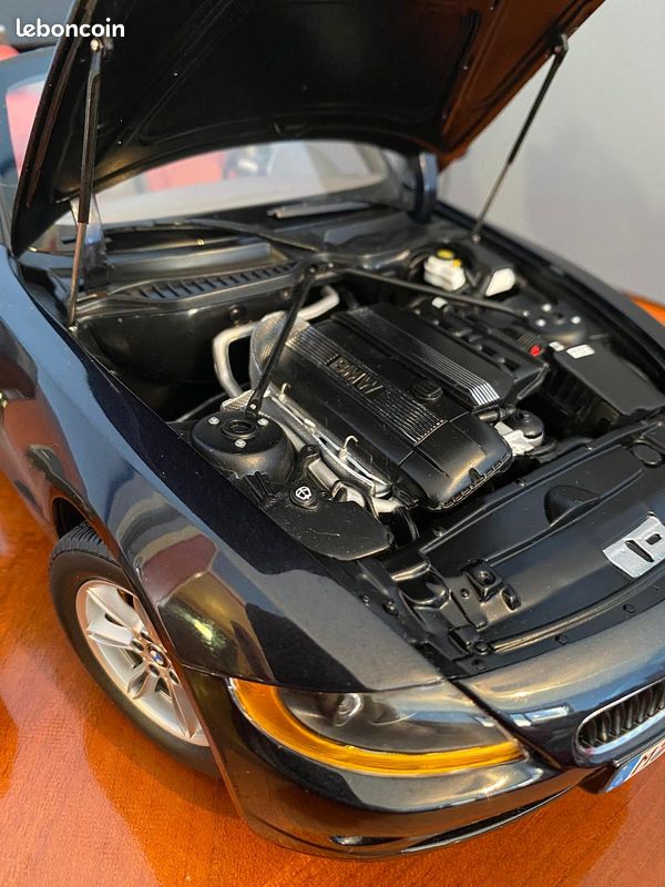 Miniature BMW Z4 Cabriolet Noir – Kyosho 1/12, Collection, Réf 80430144062