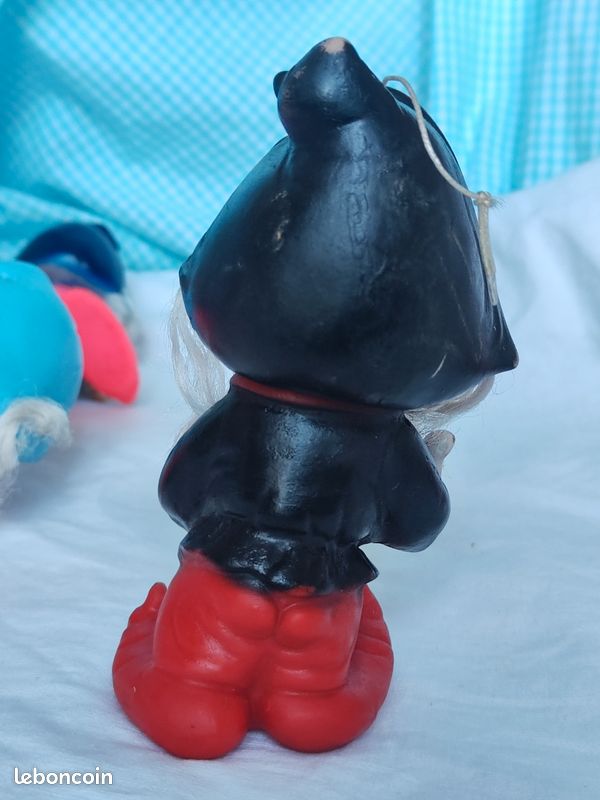 Lot 7 Nains Blanche-Neige Disney vintage figurines souples (image 14)