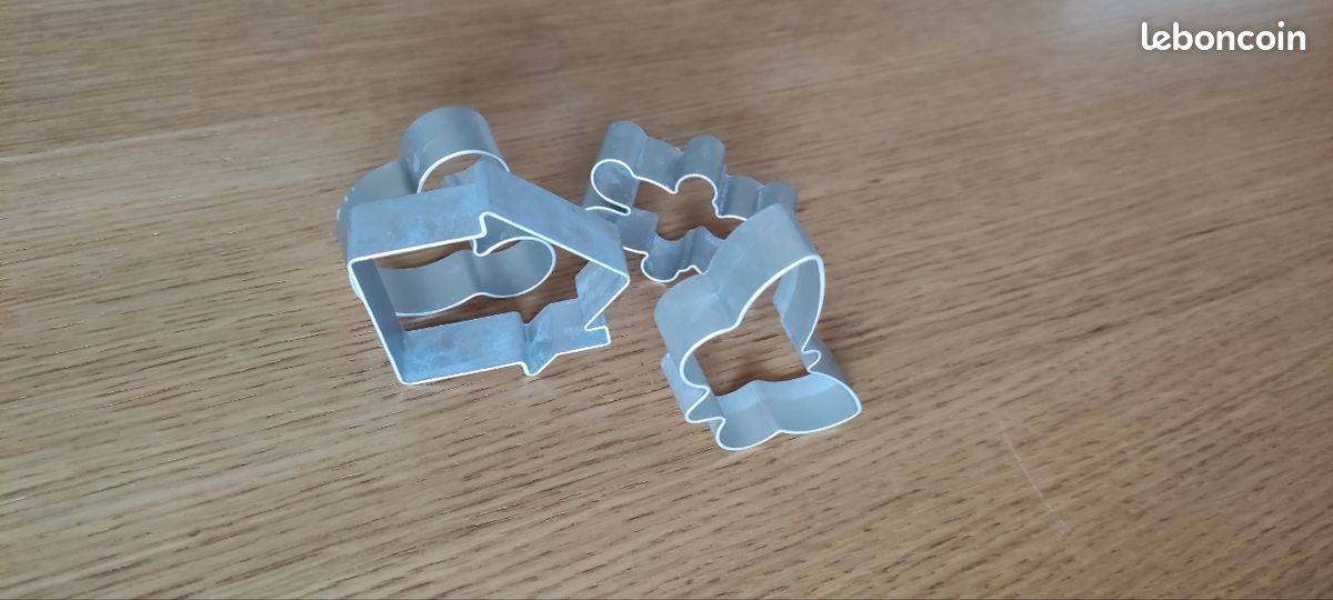 4 moules emportes pièces biscuit inox (image 5)
