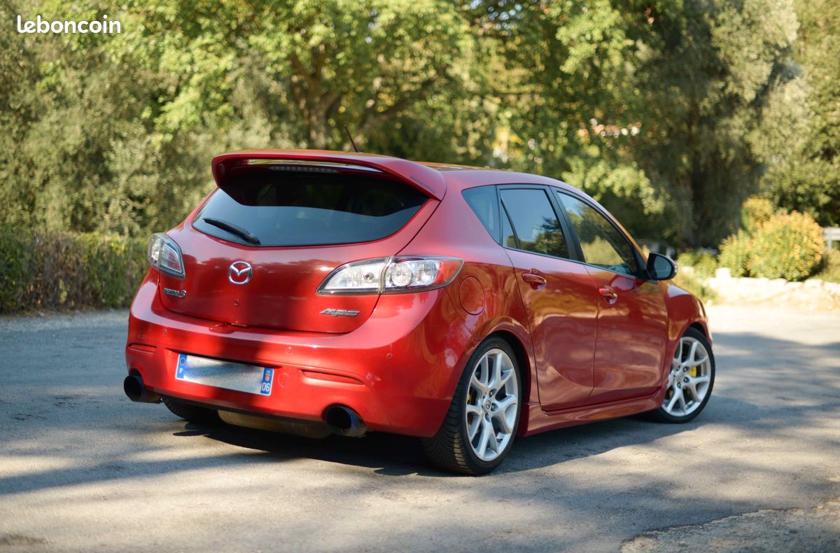 MAZDA 3 MPS 2.3L 260Cv - PHASE 2 - COLORIS ROUGE - ECHAPPEMENT INOX - BOSE (image 2)