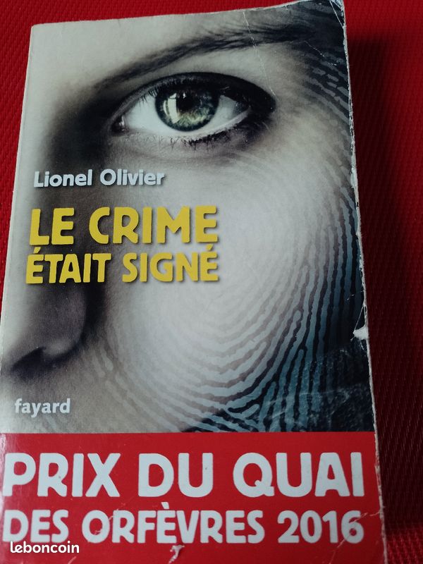 Le crime était signé prix du quai des Orfèvres 2016 (image 1)