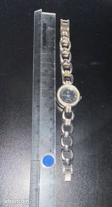 Montre bracelet en cristal argenté pour femmes Go Girl Only (image 12)