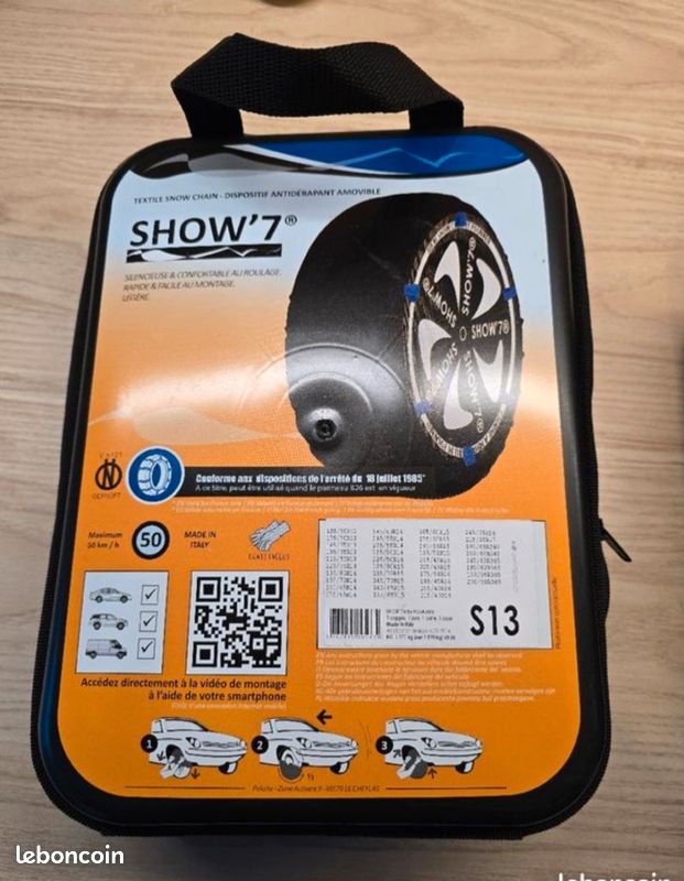 Chaine Neige 245 45 19 Chaussettes Chau00eenes Neige Polaire Show