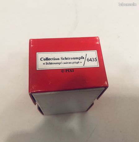 Figurine vintage Peyo Schleich Les Schtroumpfs - Schtroumpf cadeau