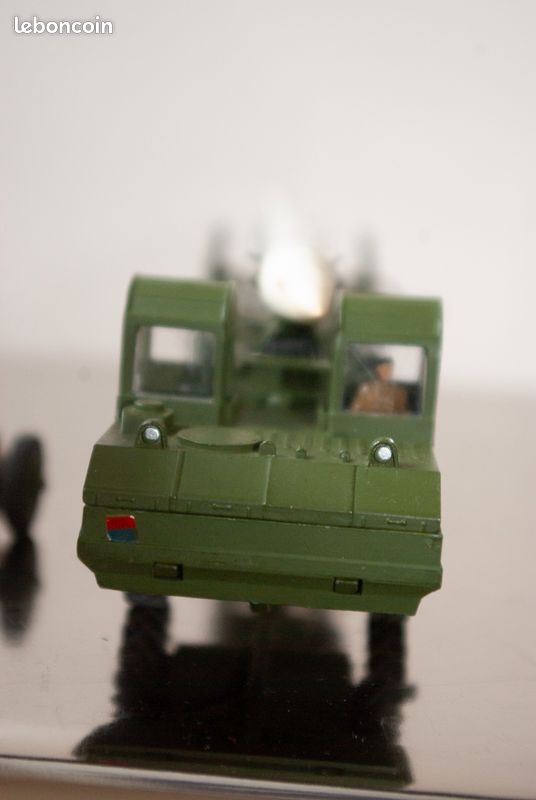 A Dinky Supertoys No. 666 missile erector vehicle with Corporal missile