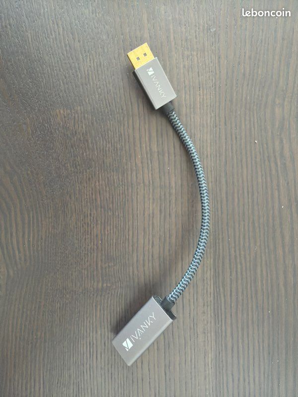 Adaptateur HDMI femme / display Mâle (image 1)
