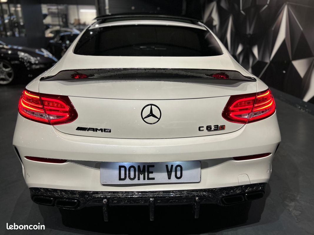 Mercedes Classe C 63 S AMG Coupé V8 Bi Turbo 510 CH Speedshift Pack Performance Designo Distronic Plus c63s 63s c63 (image 5)