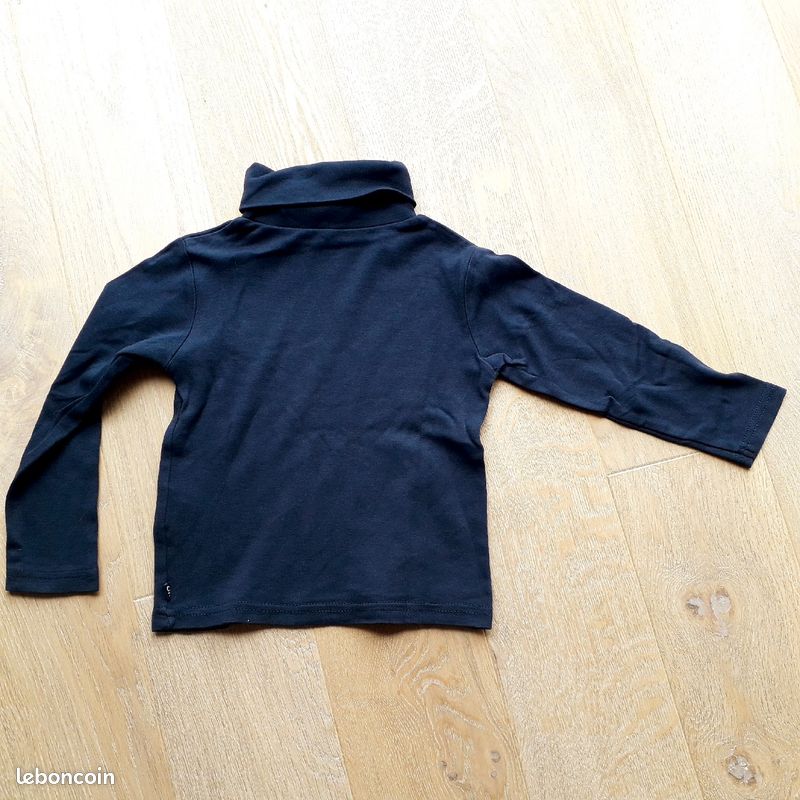 Sous-pull marine * Okaïdi * 4 ans (image 1)