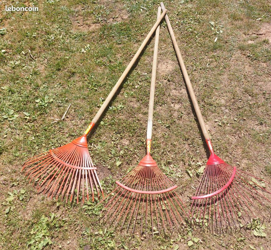 Outils Wolf – Balais -râteau à gazon et feuilles (image 1)