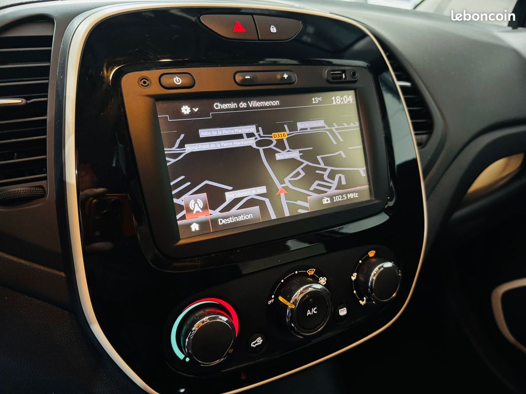 Renault captur 1.5 dci 90 ch business energy eco 2 / gps / radar de recul / distri ok / jantes alu / garantie (image 6)