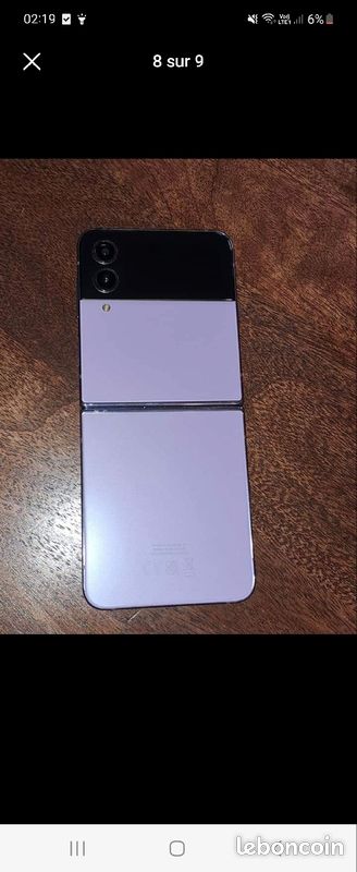 Samsung zflip 4 , 128 GB lavande (image 4)