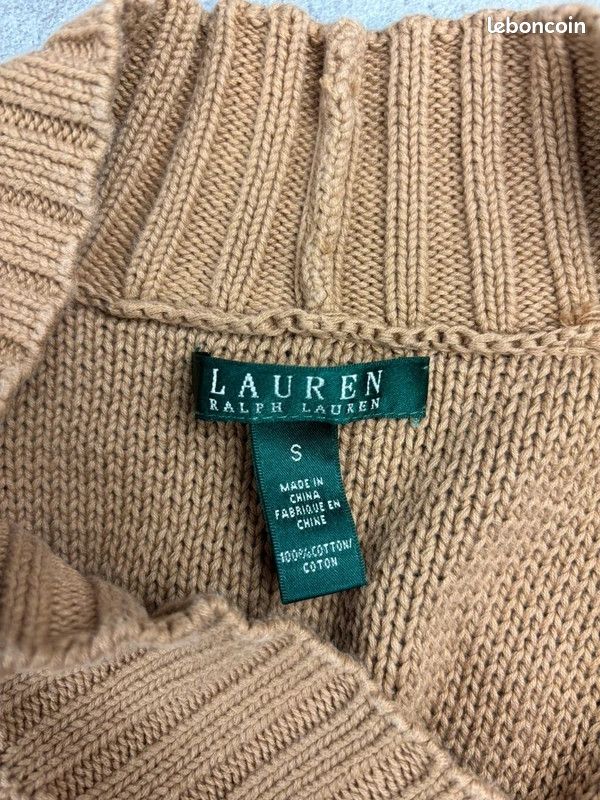 Pull col V Femme Lauren Ralph Lauren (image 3)