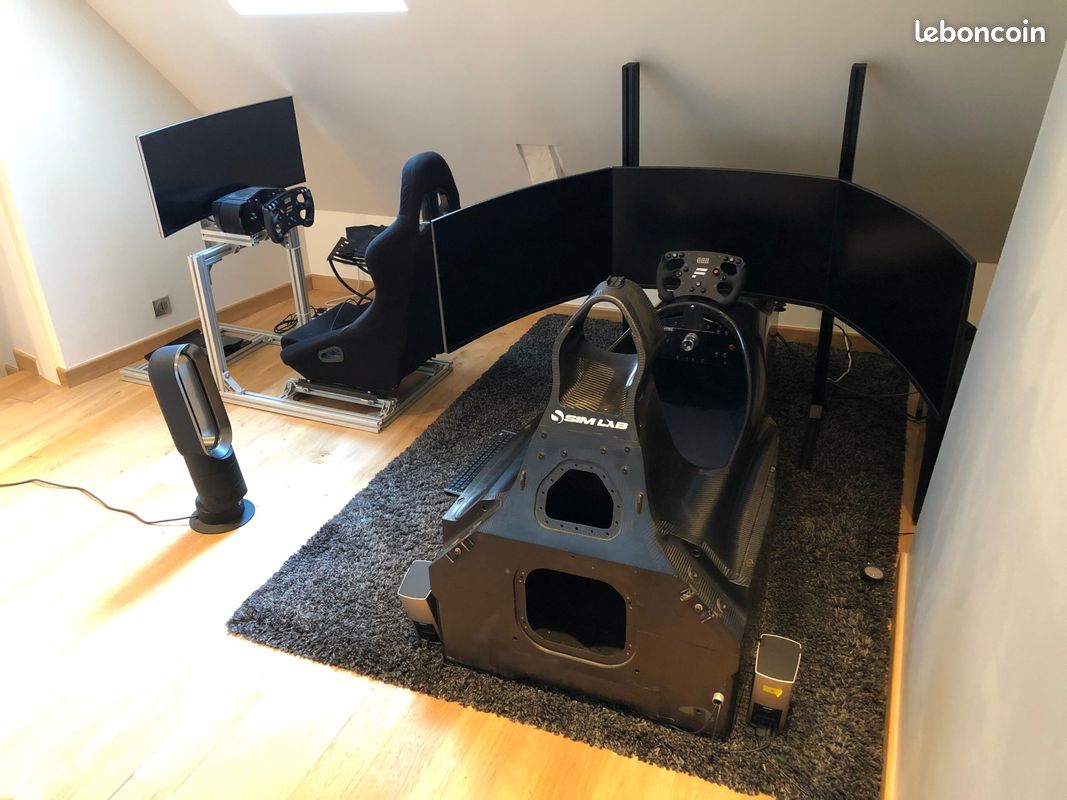 Simulateur monoplace (monocoque F3000 en carbone) (image 2)