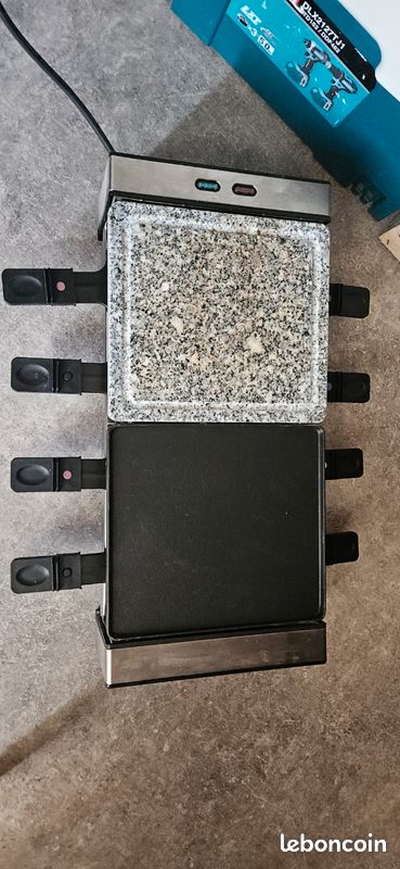 Appareil à raclette / Pierrade SilverCrest – 8 personnes (image 2)