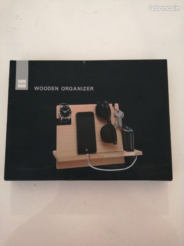 Wooden organizer neuf (image 1)