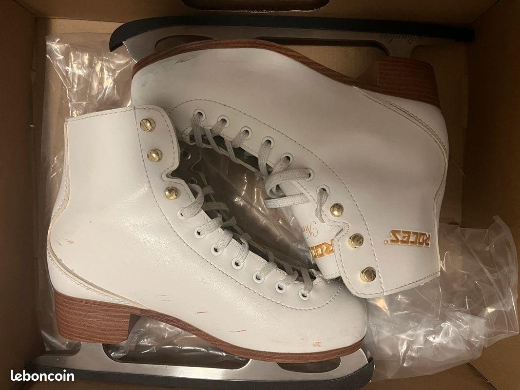Patins de hockey sur glace Bauer Chamonix 1063692 - Couleur Marron - Taille 38,5