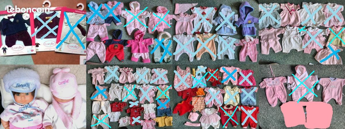 Corolle - Poupée bébé cheri 52 cm , Livraison Gratuite 24/48h