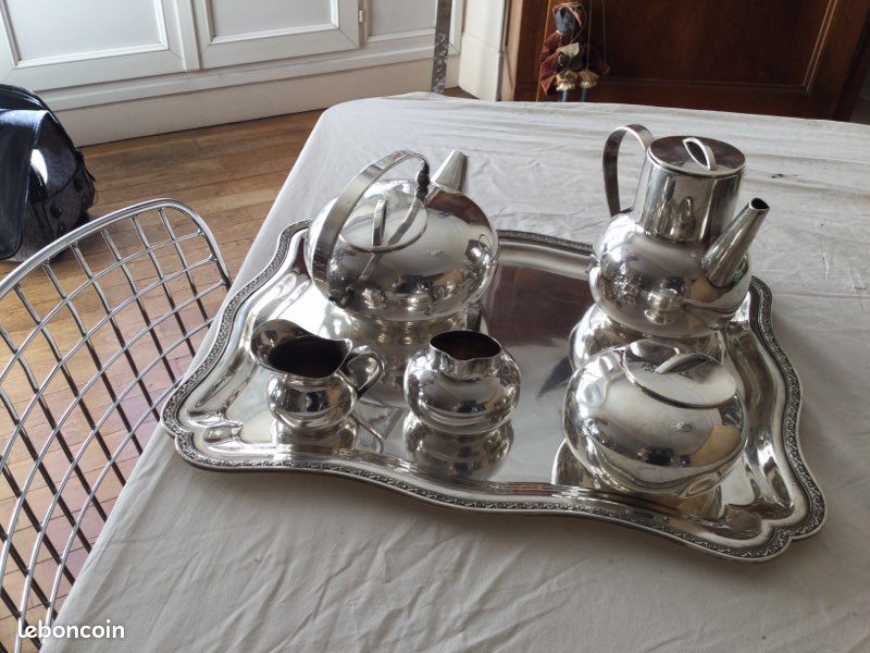 Ancien Plateau CHRISTOFLE En Argenterie – Pour Service Ou Bar, Art De La Table