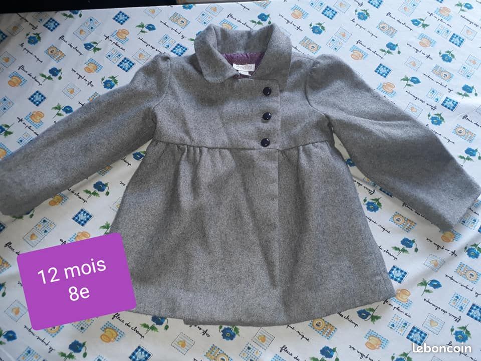 Manteau fille 12 mois (Mélanie) (image 1)