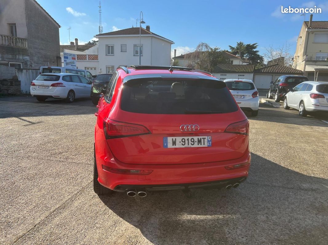 AUDI SQ5 V6 3.0 BiTDI 313 Quattro Tiptronic 8*audi exclusive full *rouge *ETAT EXCEPTIONNEL (image 4)