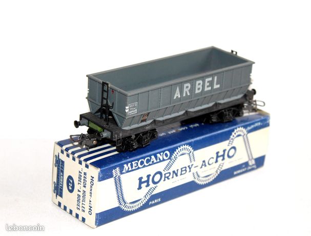 MAKETTE HO Réf 4741 : SET 3 WAGONS TREMIE CHARBON SNCF ARBEL