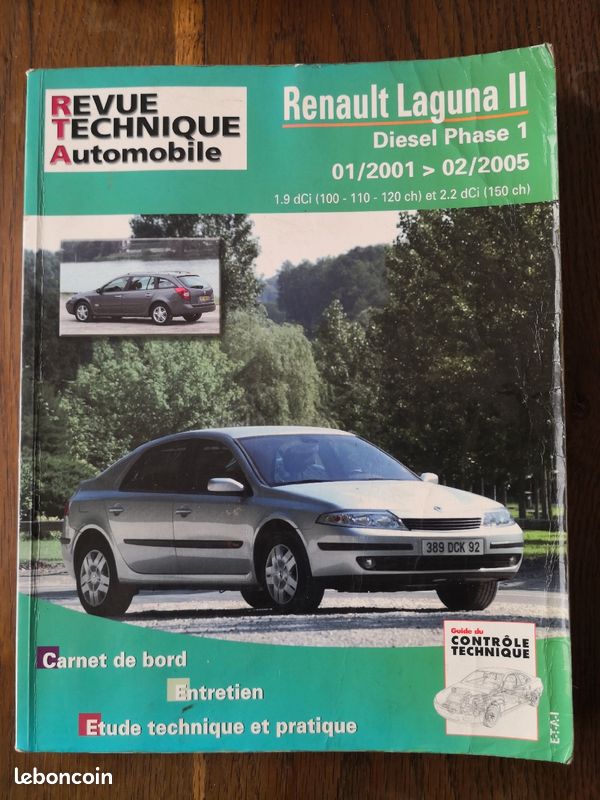 Revue technique Renault laguna 2 (image 1)