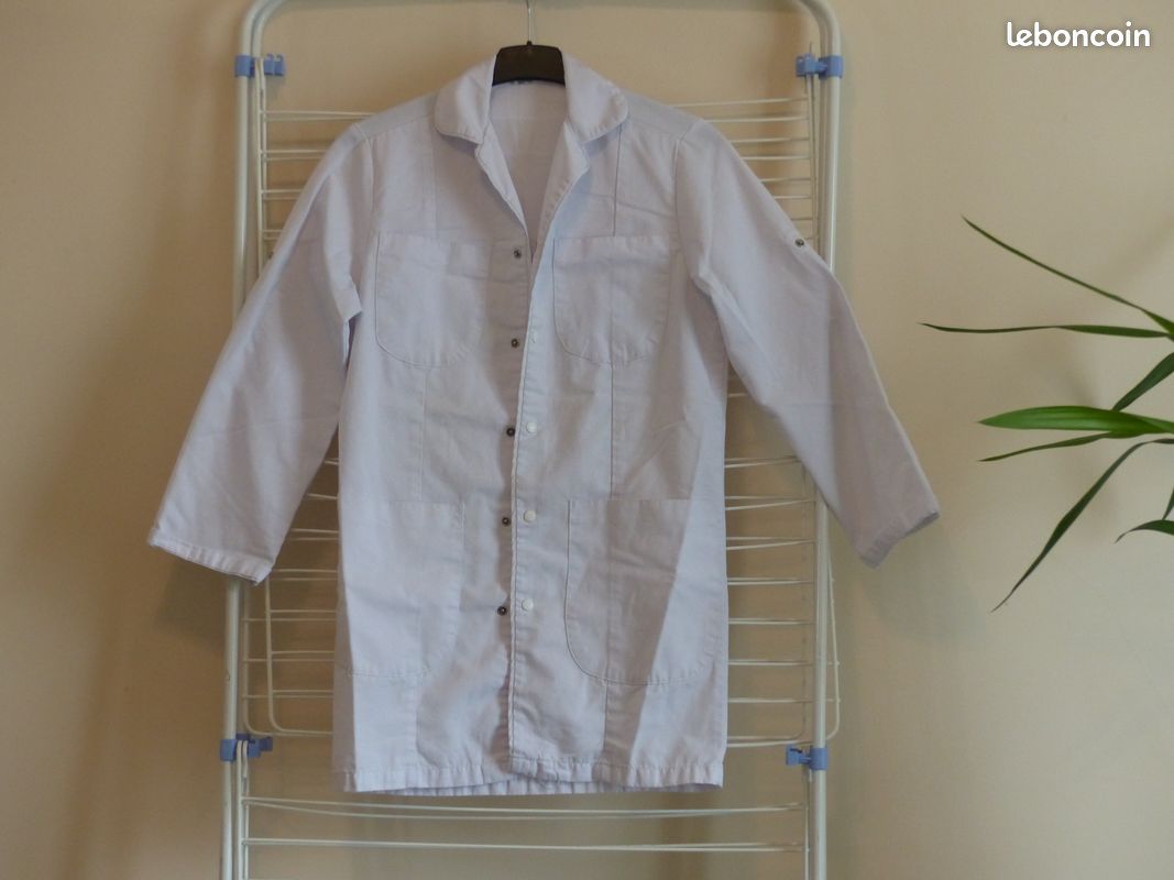Veste tunique blanche taille 38 / 40 (image 1)