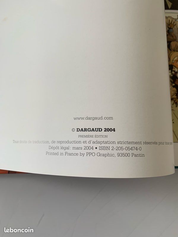 Bd Les Éternels Eo - Tome 2 - édition Dargaud - année 2004 1 ère Édition - (image 4)