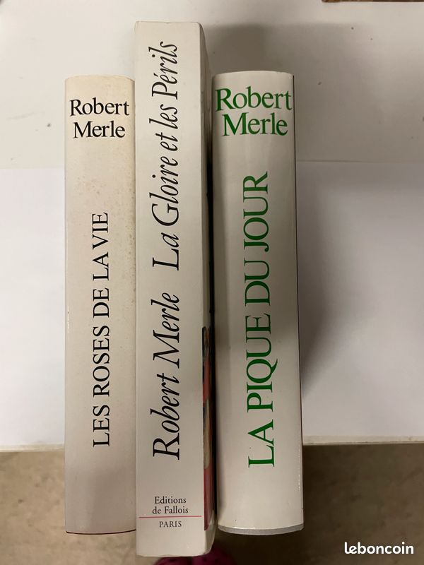 3 livres Robert Merle (image 2)