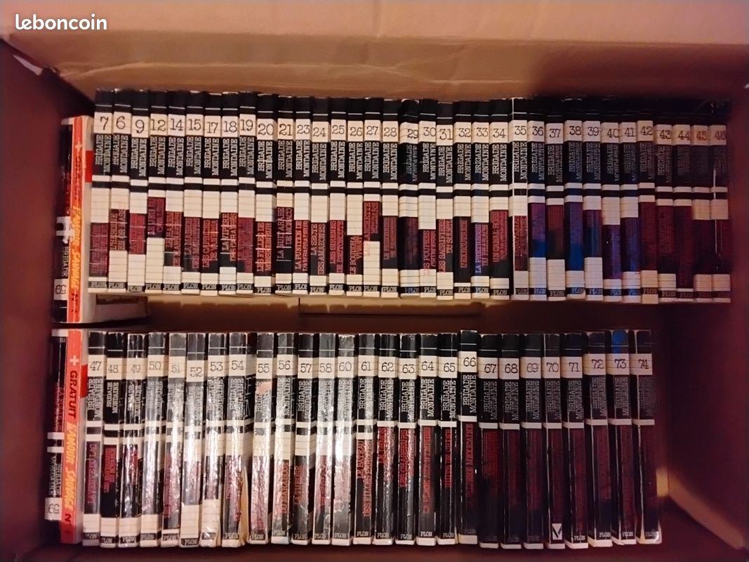 Brigade mondaine, en lot total ou lots de 5 ou 10 livres (image 2)