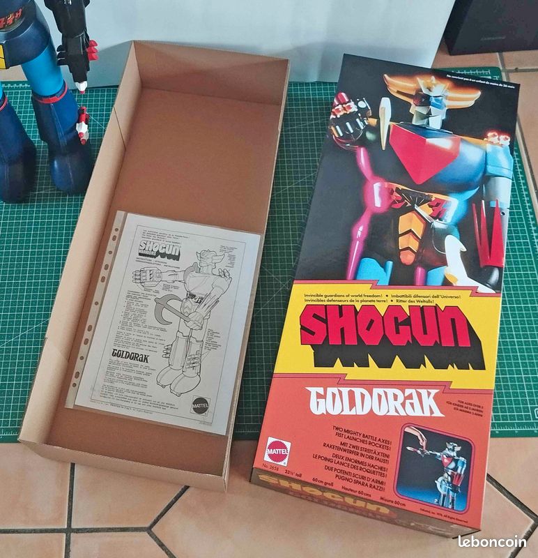 Boîte De Collection Goldorak Jumbo Shogun Warrior – Boîte Repro, Occasion