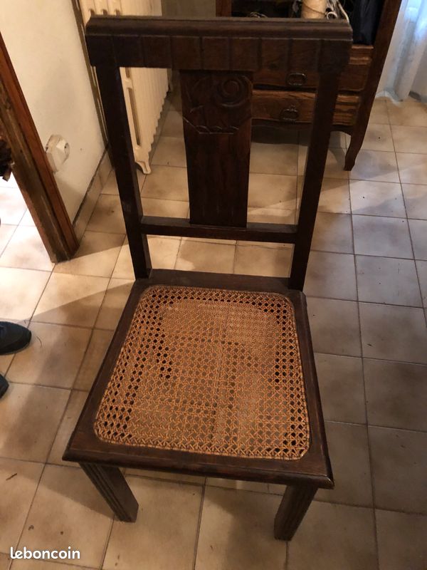 CHaise en cannage (image 1)