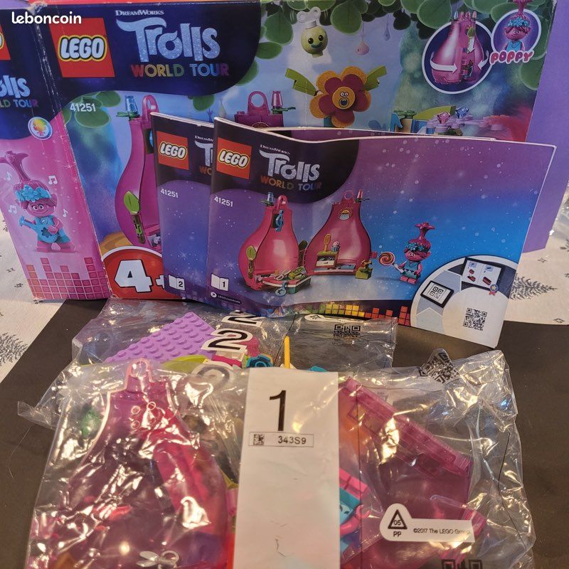 Lego trolls 41251 la capsule de poppy (image 1)