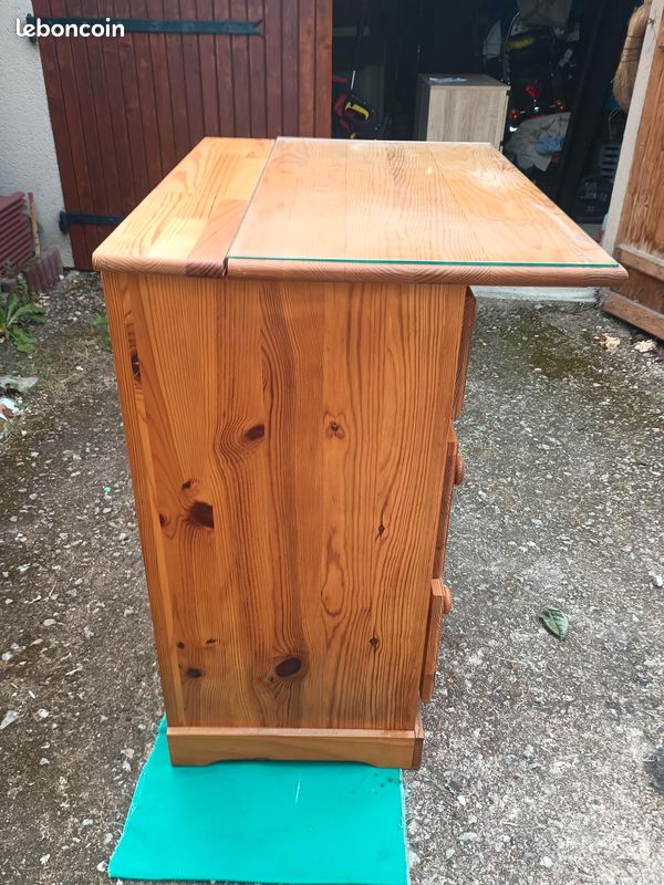 Commode pin massif (image 10)