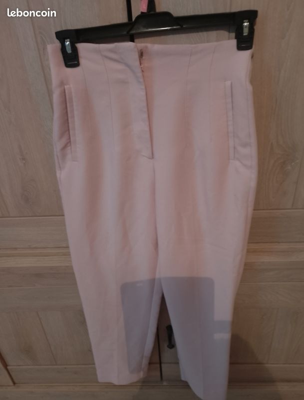 Pantalon rose habillée (image 1)