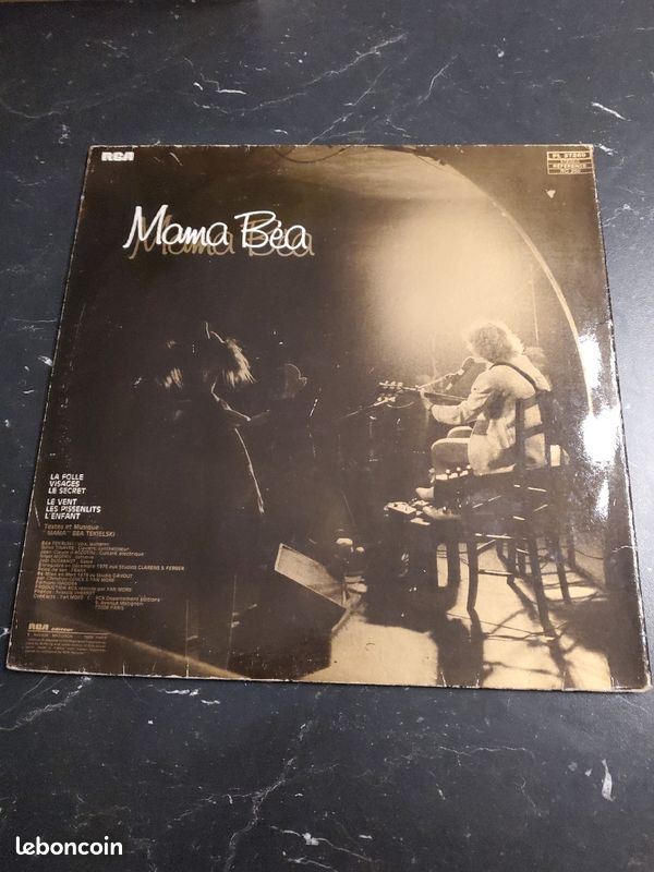 Maman Béa Tiekelski : visage. (33trs-lp) (image 2)