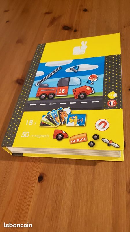 Jeu Magnetibook Bolides (image 6)