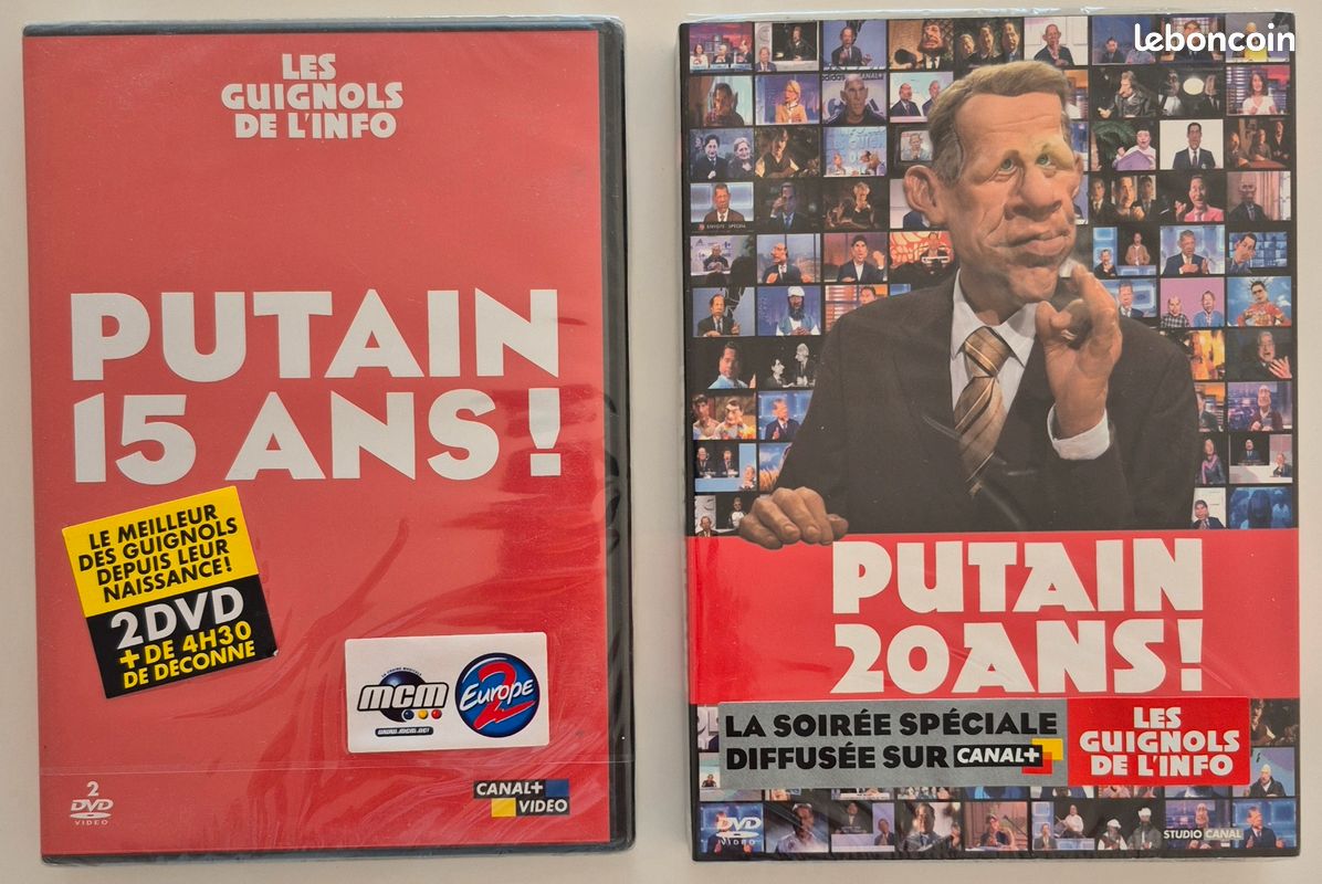 DVD Les Guignols Putain 15 ans et Putain 20 ans (image 1)